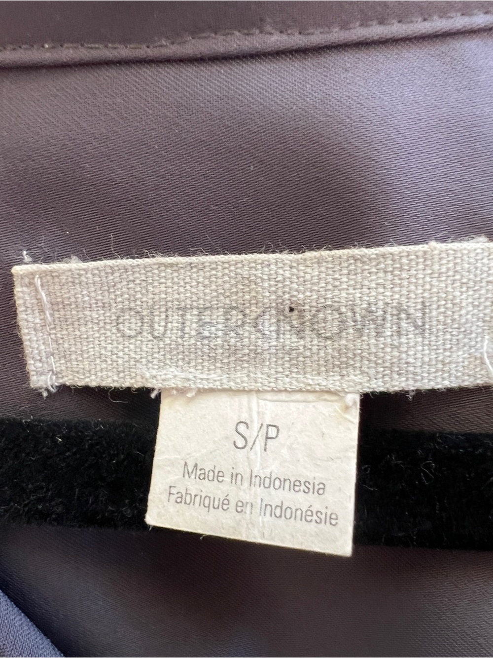 Outerknown Gray Utility Romper Drawstring Waist Pockets Small Coastal Minimalist - Picture 4 of 5
